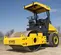 Yellow Bomag Ride-on Single Smooth-drum Vibratory Roller