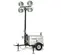 White Generac Towable Light Tower with 6kW Generator, 4,200W, 30 ft. Vertical Mast, Diesel Powered