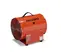 Red ALLEGRO Axial Blower, 12 in., Explosion Proof, Electric-powered