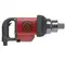 Black and red CHICAGOPN Impact Wrench, 1 1/2 in. Drive, #5 Spline