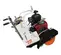 White and red Diamond Pro 24 inch Self-propelled Concrete Street Saw