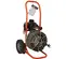 Orange and black GENERALPIPE Easy-rooter Plumbing Snake, Electric-powered, 1/2 in. X 100 ft.