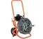 Orange and black GENERALPIPE Easy-rooter Plumbing Snake, Electric-powered, 3/4 in. X 100 ft.