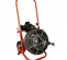 Orange and black GENERALPIPE Easy-rooter Plumbing Snake, Electric-powered, 5/8 in. X 100 ft.
