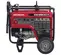 Red and gray HONDA 6,500-6,900 W Portable Generator, Gas