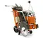 Orange Husqvarna 24 inch Self-propelled Concrete Street Saw