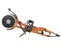 Orange Husqvarna 9 inch electric concrete cut off saw
