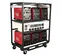 Black and red and white LEX Welder, 350 amp, 6-pack Multi-operator