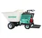 Green and white and black MULTIQUIP Concrete Buggy, 20-30 cubic yds., Gas Powered