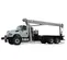 White National 18-ton crane truck