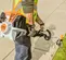 Orange, black, silver and white STIHL Multi Task Power Unit Handheld