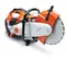 Orange and white Stihl 12 inch concrete cut-off saw