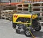 Yellow and gray WACKER 5,500-5,900 W Portable Generator, Gas
