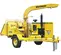 Yellow Vermeer brush chipper
