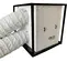 White AES air purifier