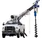White Elliott 47 ft. Digger Derrick Truck