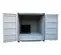 Gray 10 ft. by 8 ft. by 8.5 ft. Hazardous Material Storage Container