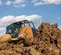 Orange Case Bulldozer with Low Ground Pressure