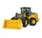 Yellow and black JOHN DEERE 2.5-2.9 yd. Wheel Loader