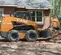 Orange and black Case Skid Steer