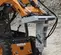 White Furukawa Hydraulic Breaker Attachment for Skid Steer