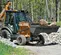 Orange and gray CASE 60-90 HP Backhoe Loader, 14 ft. Dig Depth, Extendahoe