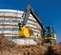 Yellow and gray JOHN DEERE 29,000-30,000 lb. Excavator