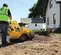 Yellow Vermeer Walk-Behind Trencher