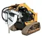 White Furukawa Hydraulic Breaker Attachment for Skid Steer