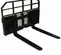 black fork attachment for skid steer