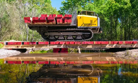 Timber Bridge Mat