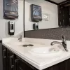 13 Station Event Restroom Trailer Vanity