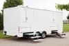 ROS 8-Station white Restroom Trailer exterior photograph