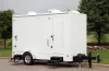 ROS white 6-Station Restroom Trailer exterior photograph