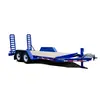 Blue Felling Drop Deck Trailer