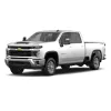 White Chevrolet half-ton pickup truck