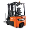 Orange Doosan electric warehouse forklift