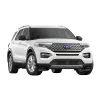 White Ford Explorer Midsize SUV