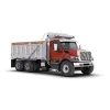 Red INTERNAT'L Dump Truck
