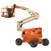Orange JLG Articulating Boom Lift