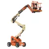 Orange JLG Articulating Boom Lift