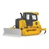 Yellow John Deere bulldozer