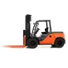 Orange and Black TOYOTA 15,000-17,000 lb. Diesel Warehouse Forklift, Pneumatic Tires