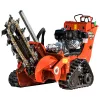 Orange Ditchwitch Walk-Behind Trencher with Tracks