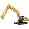 Orange and gray KOBELCO 71,000-84,000 lb. Excavator
