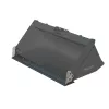 Gray PALADIN 80 in. Smooth Bucket Attachment for Skid Steer