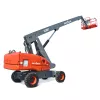 Orange and grey SKYJACK 84-86 ft. Telescopic Boom Lift, Diesel or Gas/LP