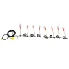 Worksite Work Light String, 8-Head, 12V, Explosion Proof