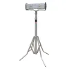 Silver Worksite LED Light Stand