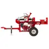 Red Barretto log splitter
